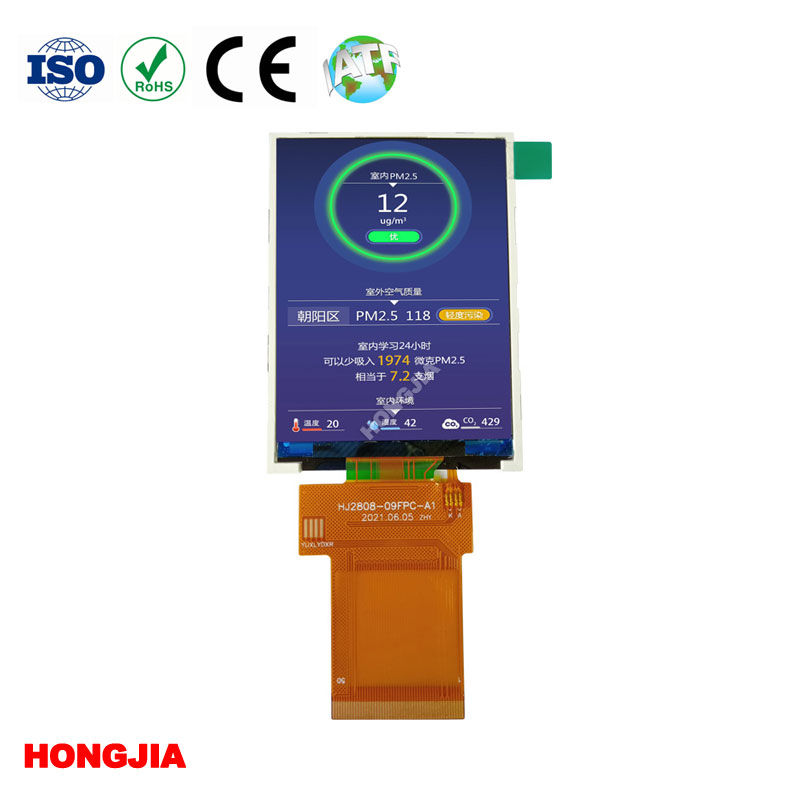 2.8 ইঞ্চি TFT LCD মডিউল IPS 50PIN