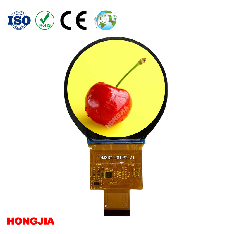 2.1-ইঞ্চি ইনসেল রাউন্ড LCD 540*540 QSPI/SPI/MCU