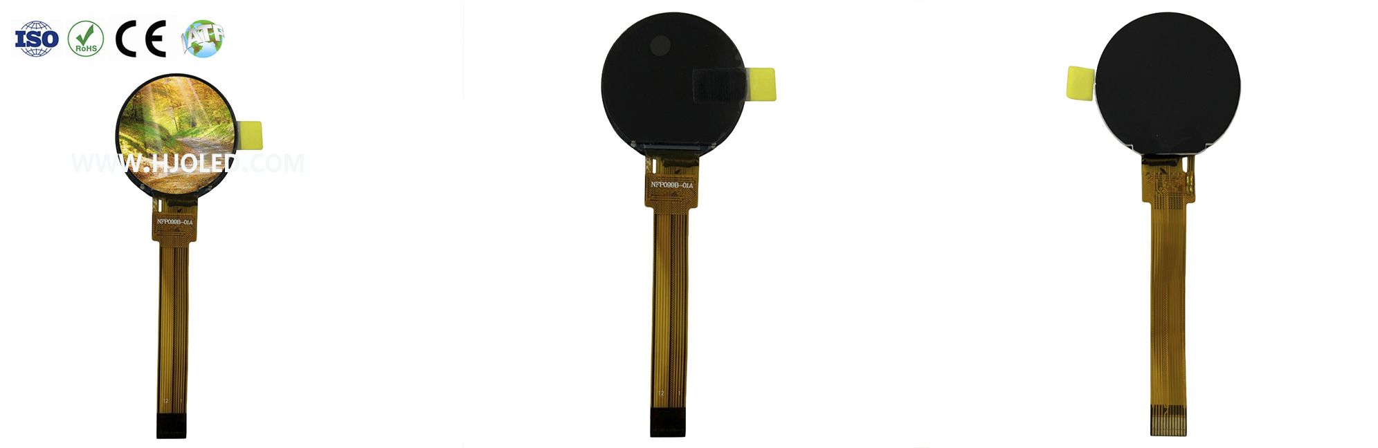 0.99-ইঞ্চি রাউন্ড এলসিডি স্ক্রিন: ছোট আকার, বড় ব্যবহার