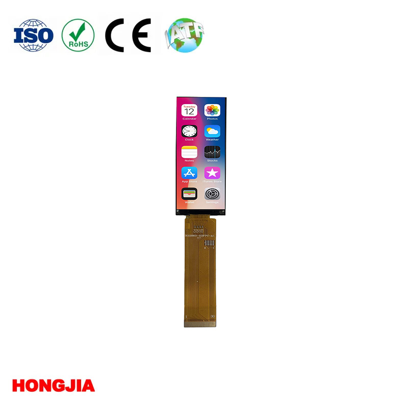 2.86-ইঞ্চি বার-টাইপ ডিসপ্লে (200x648 রেজোলিউশন) QSPI/MCU/SPI ইন্টারফেস সমর্থন করে