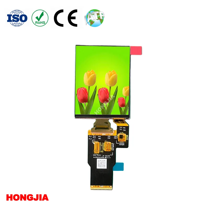 450x600 2.4 ইঞ্চি AMOLED ডিসপ্লে