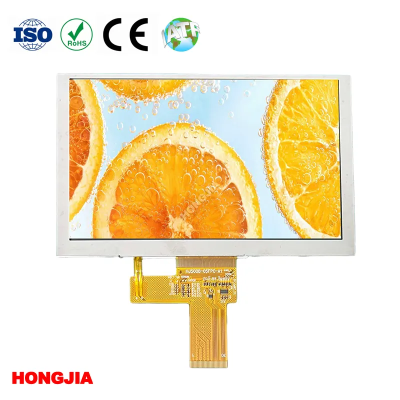 5.0 ইঞ্চি আইপিএস এলসিডি স্ক্রিন 1024x600 ইনসেল টাচ এমআইপিআই সহ
